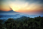 Sunrise Borobudur Dieng Plateau