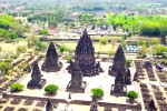 Prambanan temple sunset